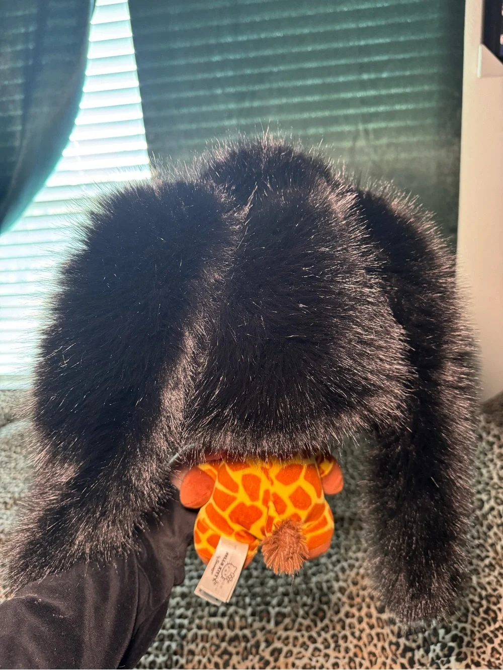 None plush hat